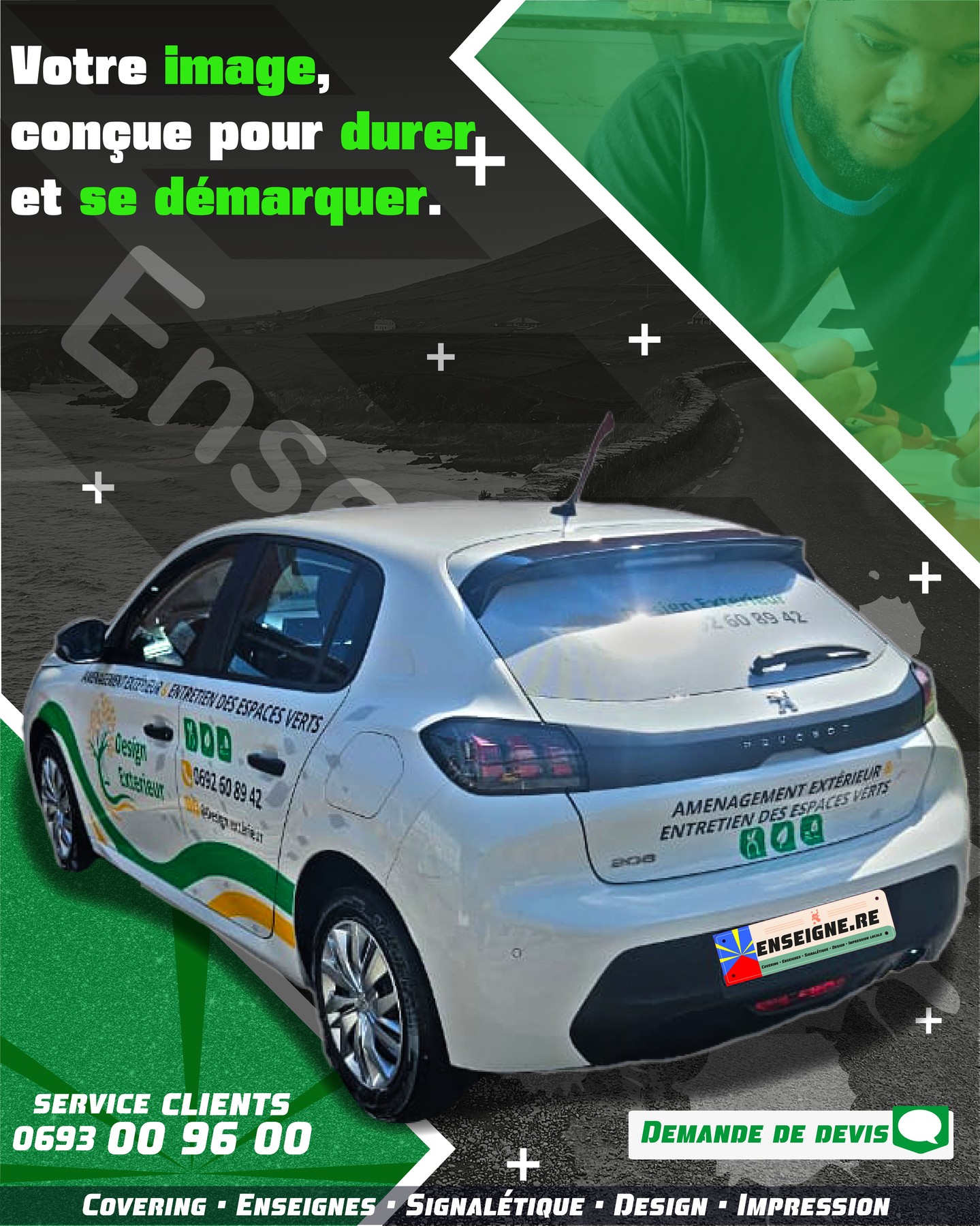 Post Design Extérieur